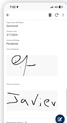 AppRiesgos Firmas Digitales