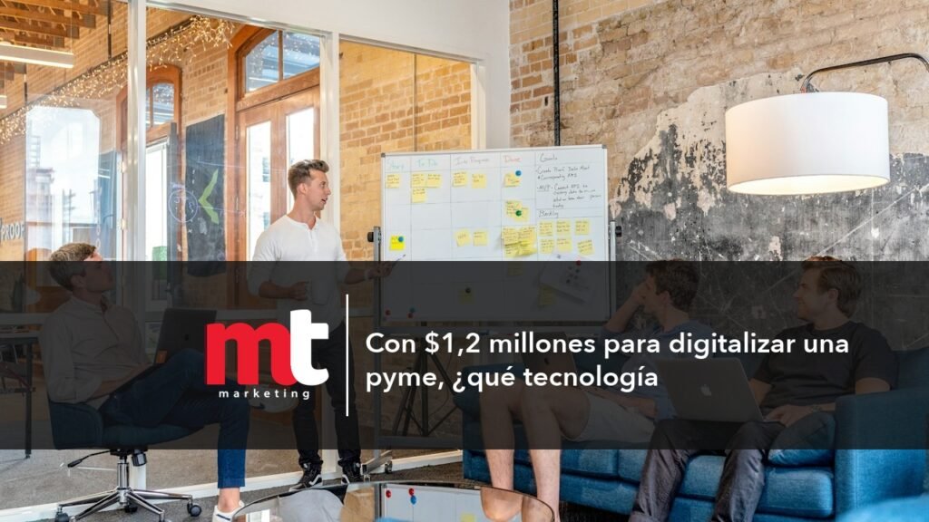 MT Marketing - Con $1,2 millones para digitalizar una pyme, ¿qué tecnología