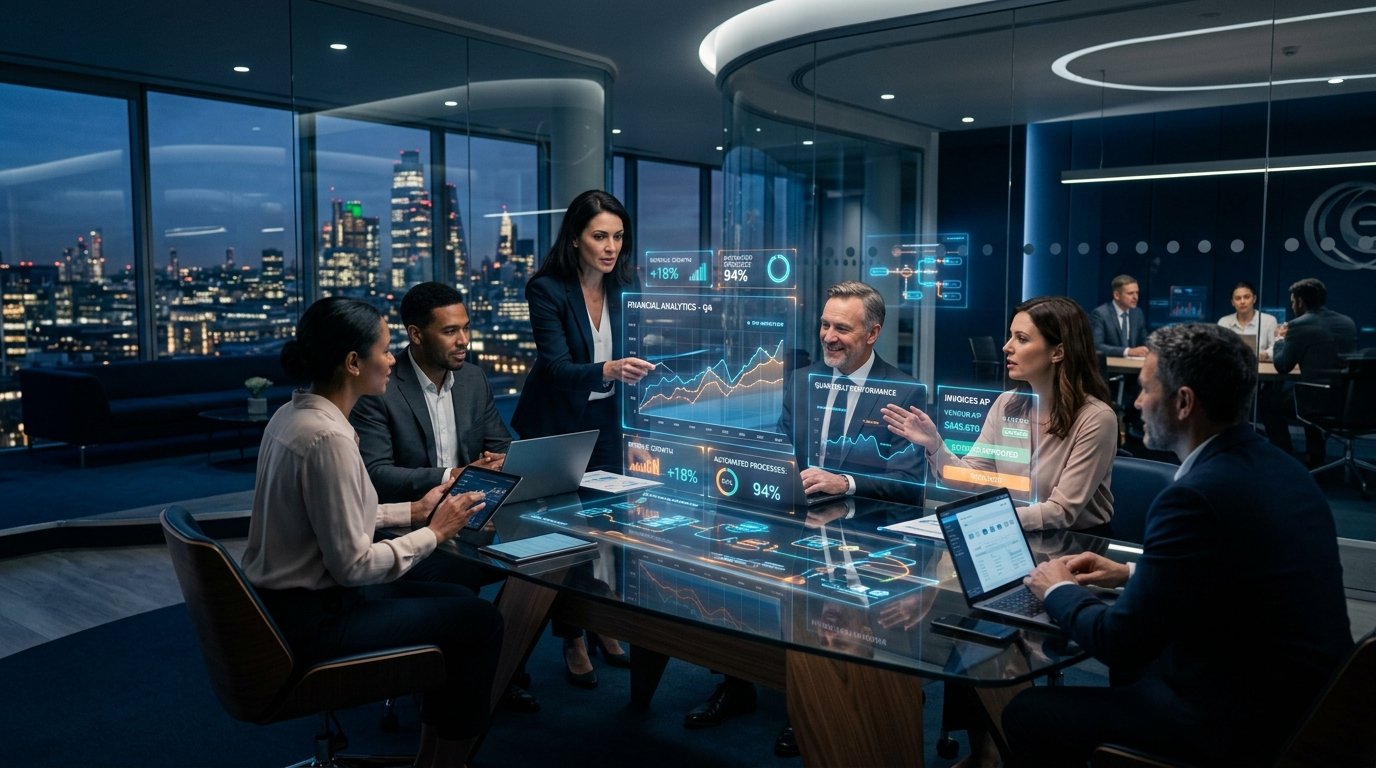Equipo Directivo y Automatización Digital de Operaciones Empresariales