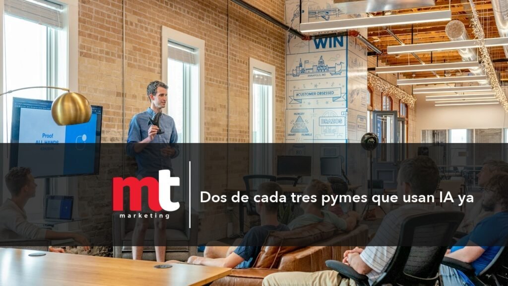 MT Marketing - Dos de cada tres pymes que usan IA ya